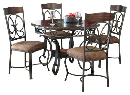 Glambrey dining table store and 4 chairs