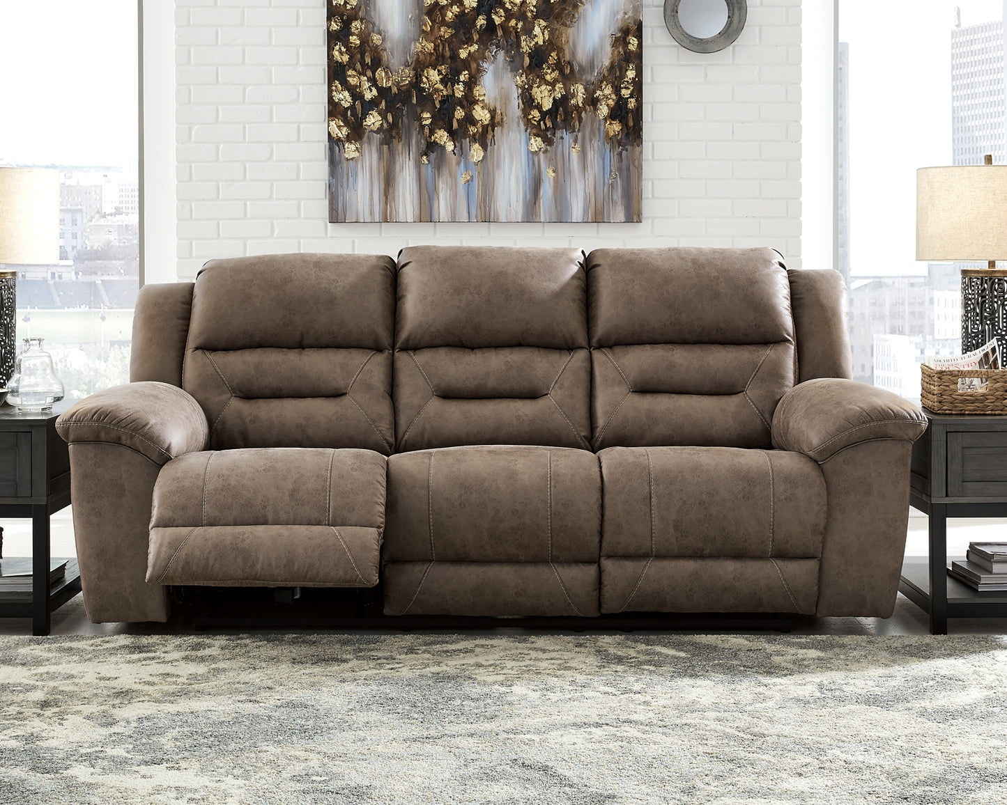 Stoneland Reclining Power Sofa