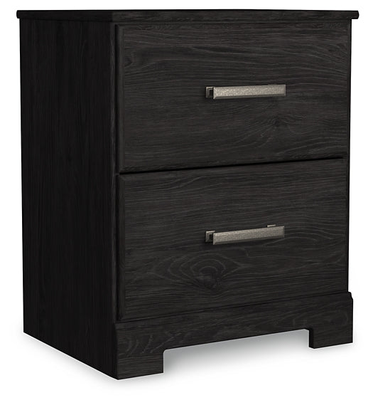 Belachime Two Drawer Night Stand