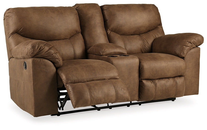 Boxberg DBL Rec Loveseat w/Console