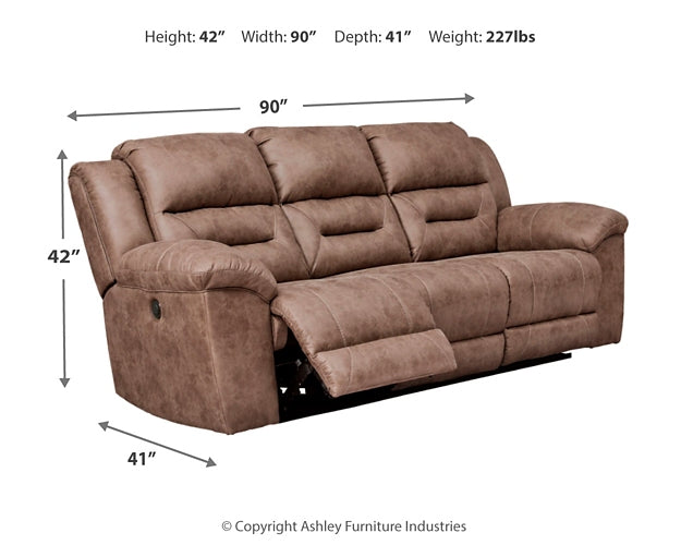 Stoneland Reclining Power Sofa