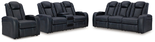 Fyne-Dyme Sofa, Loveseat and Recliner