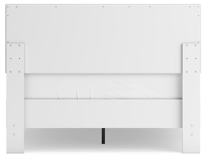 Hallityn Full Panel Headboard with 2 Nightstands