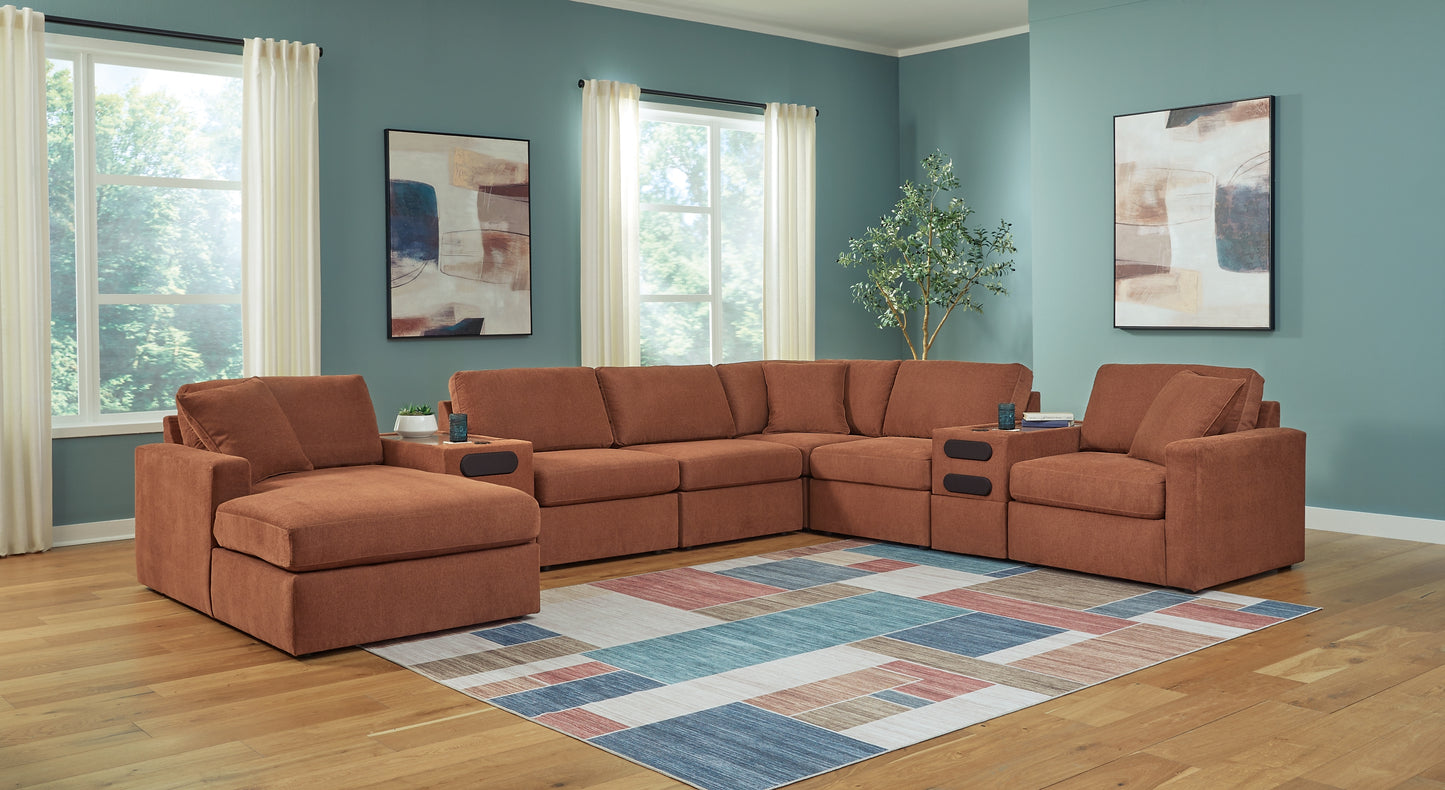 Modmax 6-Piece Sectional with Ottoman