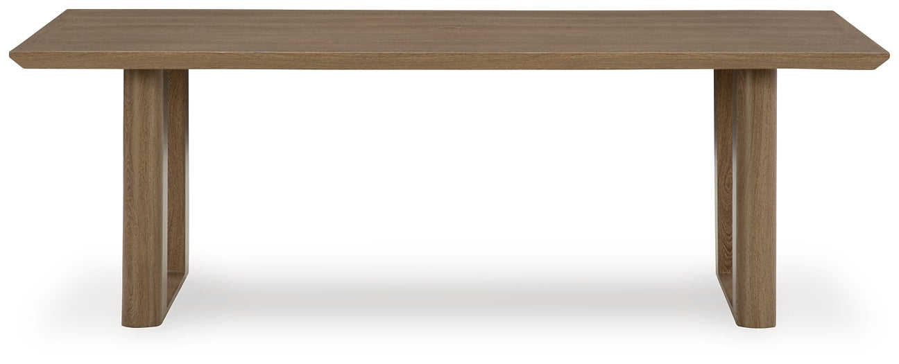 Serene Bay RECT Dining Table w/UMB OPT