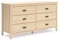 Cabinella Queen Panel Headboard with Dresser and Chest