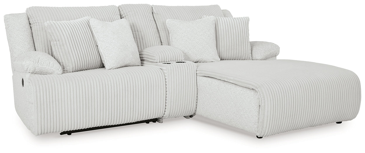 Top Tier 3-Piece Reclining Sectional Sofa with Chaise