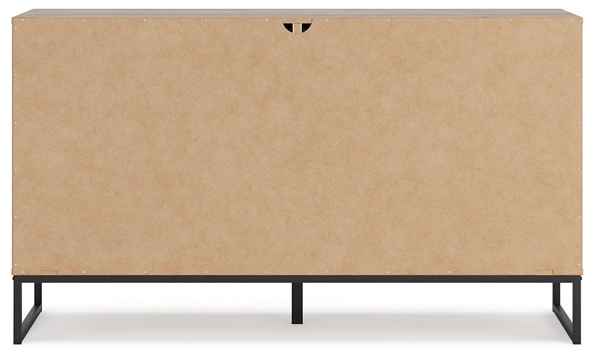 Deanlow Full Panel Headboard with Dresser