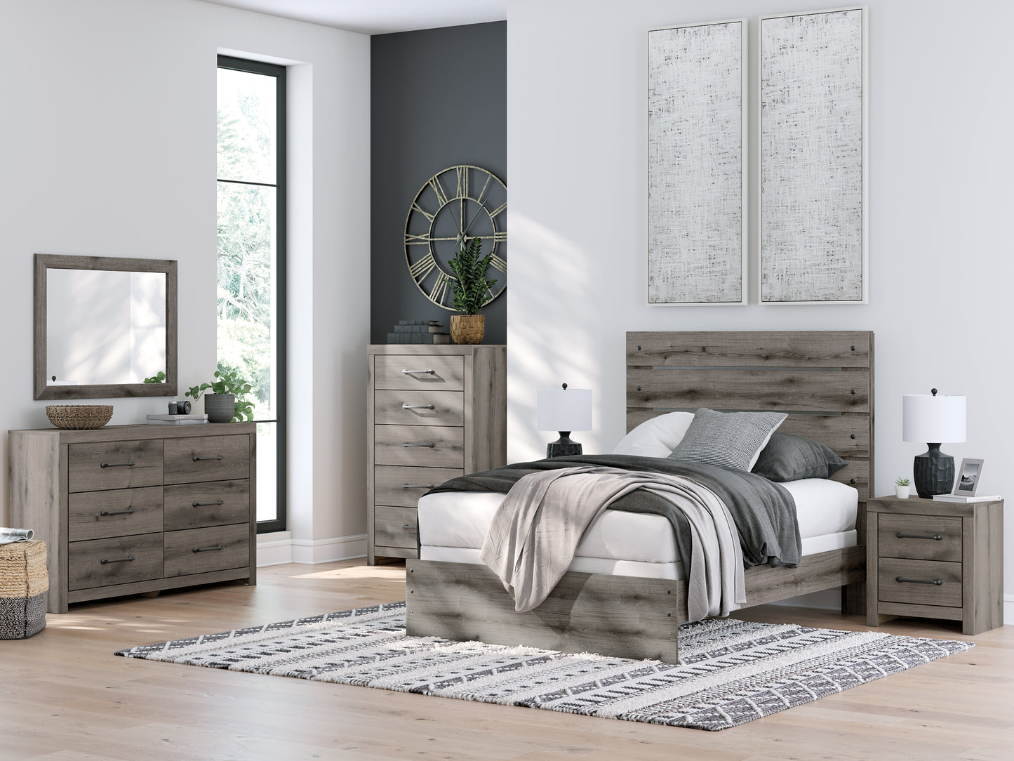 Graystorm Full Panel Bed