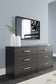 Finch Queen Panel Platform Bed with Dresser, Chest and Nightstand