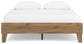 Deanlow Queen Platform Bed with 2 Nightstands