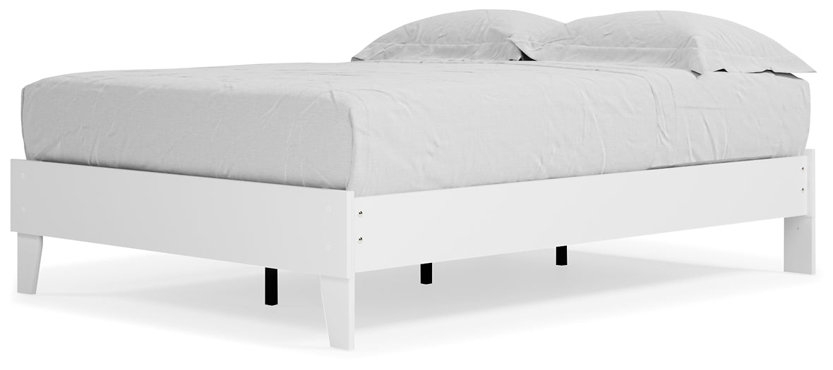 Piperton Full Platform Bed with Dresser and 2 Nightstands