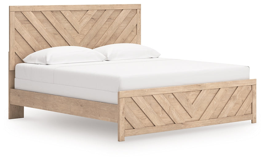 Sanginlane  Panel Bed