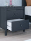 Simmenfort Full Platform Bed with Dresser and Nightstand