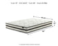 Chime 10 Inch Hybrid Queen Mattress and Pillow