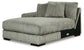 Lindyn 3-Piece Sectional with Double Chaise