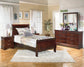 Alisdair Twin Sleigh Bed with 2 Nightstands