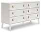 Aprilyn Twin Bookcase Bed with Dresser, Chest and Nightstand