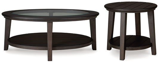 Celamar Coffee Table with 1 End Table